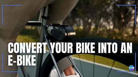 This Kit Turns Any Bike into a 750W E-Bike in Seconds