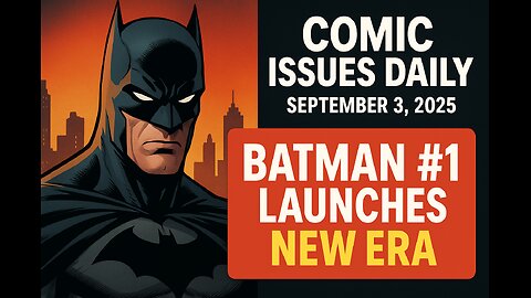 Comic Issues Daily | Batman #1 Headlines Today’s Comic News (Sept 3)