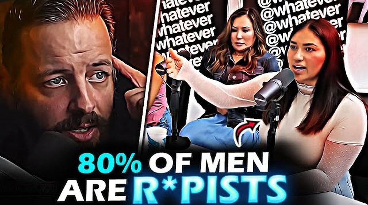MAN-HATING feminist made to EAT UP her own GARBAGE when she makes THIS CLAIM