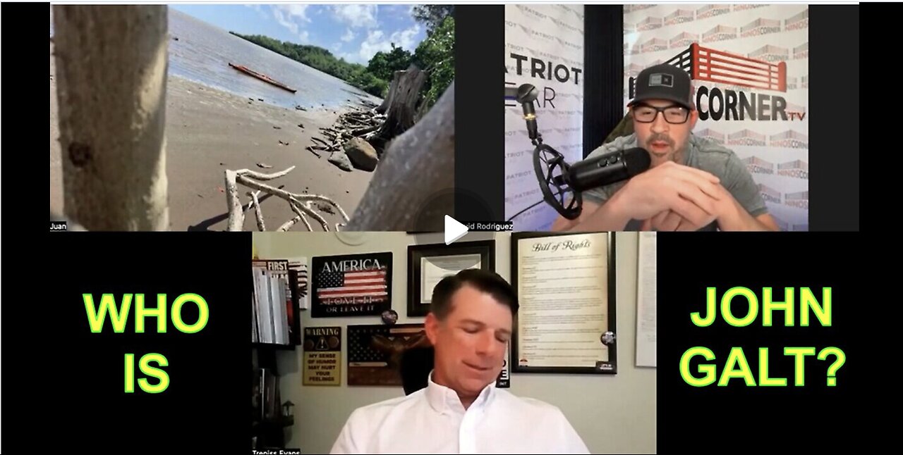 NINO W/ Treniss Evans, Juan O'Savin - Trump's BIG MOVE as CIC Brace For Impact. WHO IS JOHN GALT? SG