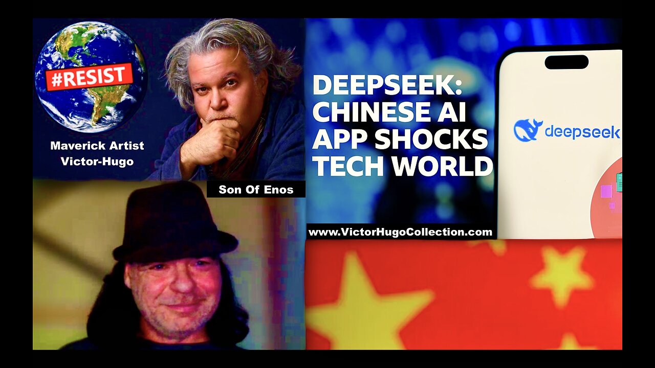 SonOfEnos Victor Hugo AIPAC Israel Control Donald Trump Stargate Deepseek Artificial Intelligence