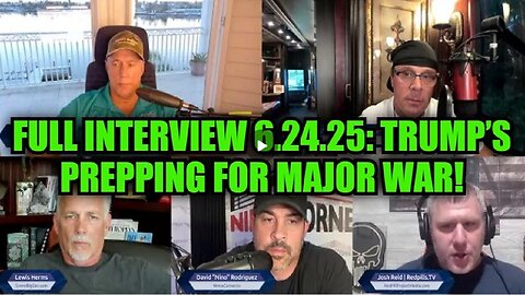 Michael Jaco & Scott McKay & David Rodriguez: Full Interview 6.24.25- Trump’s Prepping for Major War