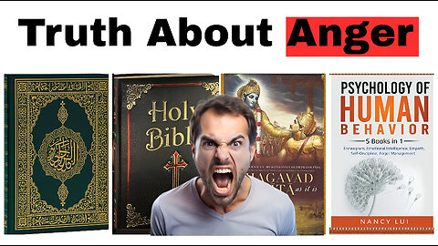 Explanation Through Bible, Quran, Gita & Psychology | How to control anger