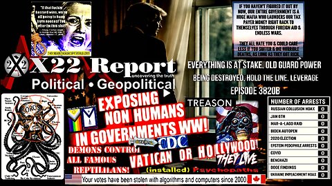 Ep 3820b - Everything Is At Stake, Old Guard Power Structure Being Destroyed,Hold The Line,Leverage