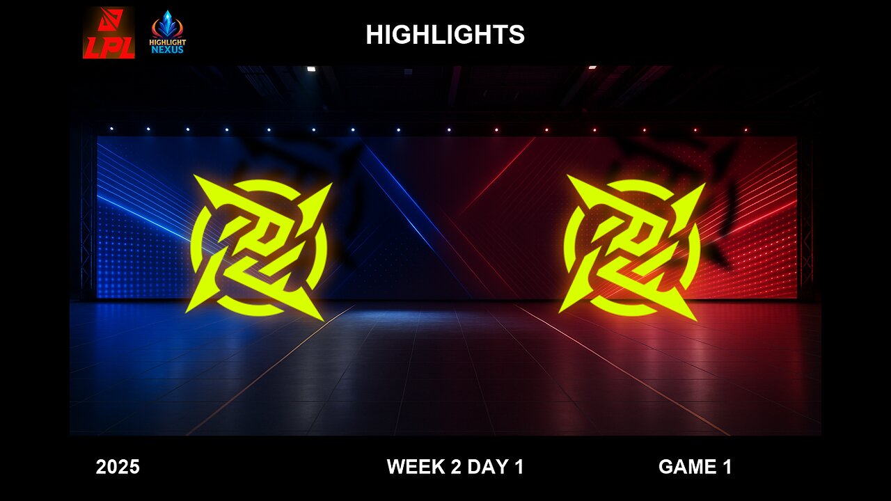 LNG vs NIP Highlights Game 1 LPL Summer Split 2025 W2D1 LNG Esports vs Ninjas in Pyjamas