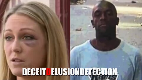 White female punched in the face by random black man