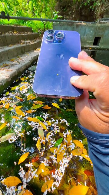 iphone 16 pro camera testing under water 4k video test