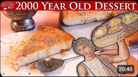 🍰 Ancient Roman Cheesecake?! 🇮🇹 | How to Make Savillum