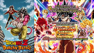 DBZ Dokkan Battle Dokkan Fest LR SSJ4 Vegeta & Carnival LR Ultra Instinct Goku Banner Summons