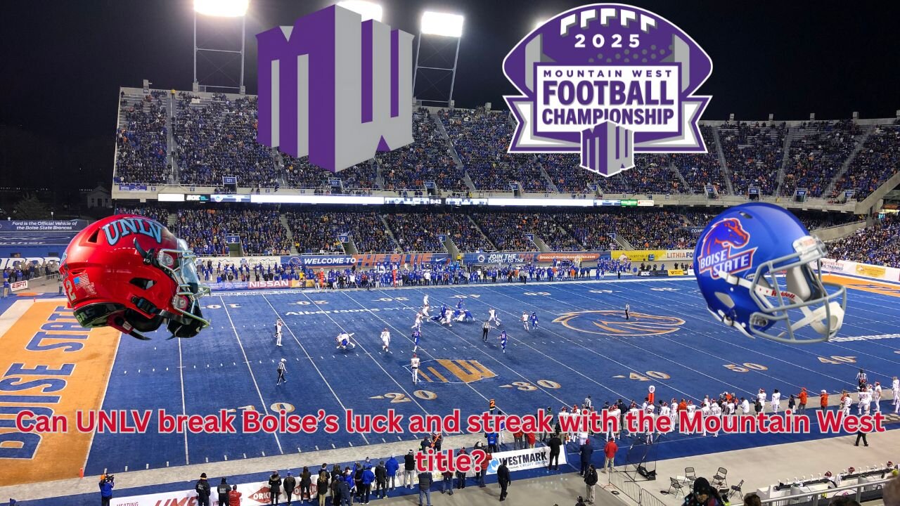 The Mountain West championship is UNLV visiting Boise State yet again