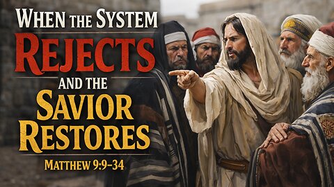 When the System Rejects and the Savior Restores | Matthew 9:9–34