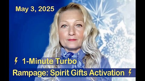 Morning Conversation With Spirit ⚡ 1-Minute Turbo Rampage: Spirit Gifts Activation ⚡ May 3, 2025