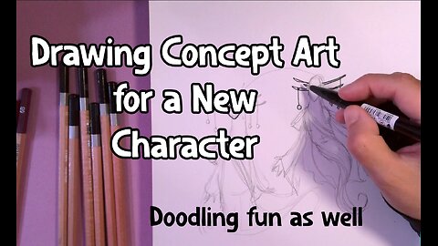 Drawing Concept Art for a New Character