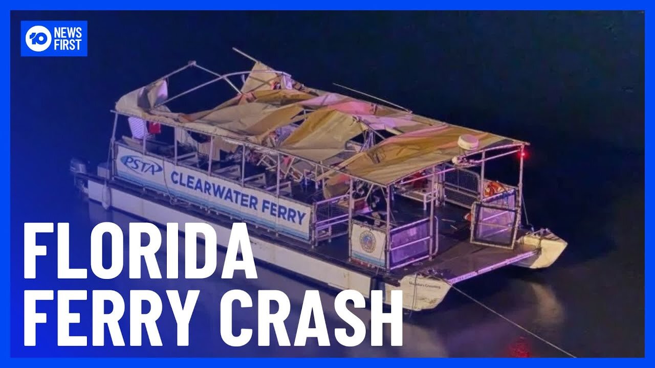 "Florida Boat Crash: 1 Dead, Several Injured After Ferry Collision | Breaking News 2025"