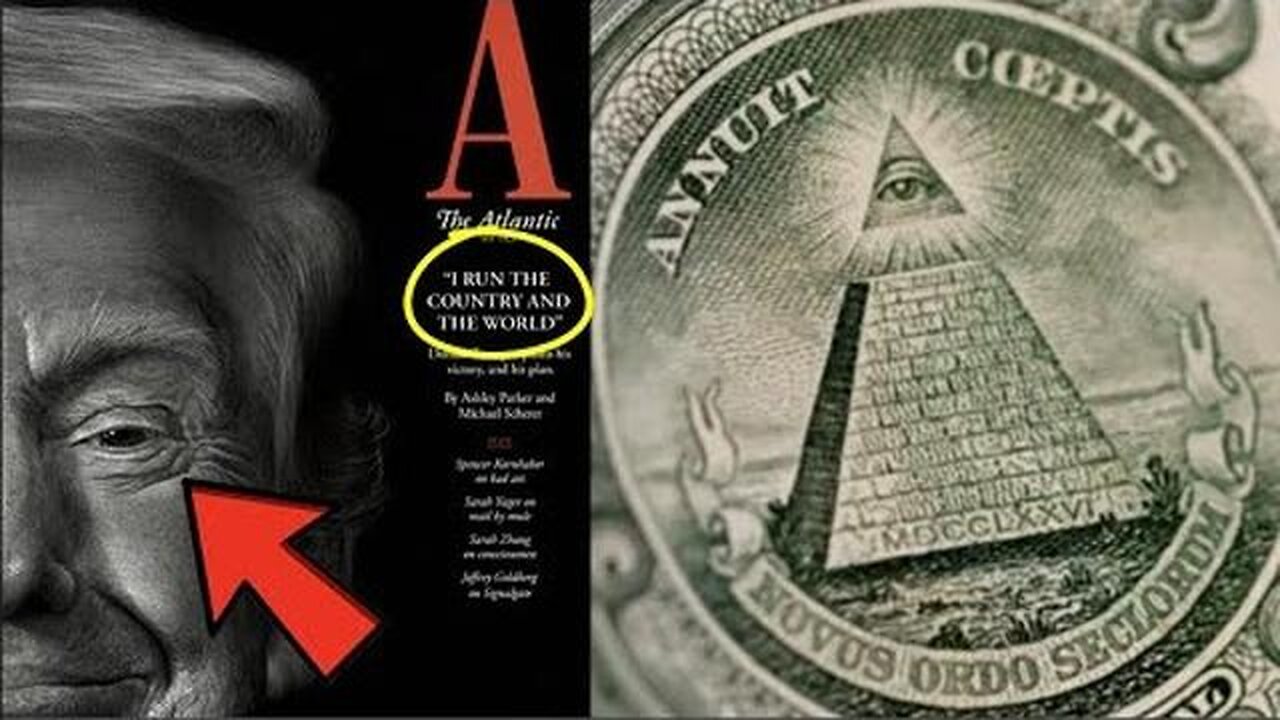 "I RUN THE COUNTRY AND THE WORLD!" THE ALL SEEING EYE OF THE NEW WORLD ORDERS ARCHITECT DONALD TRUMP