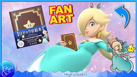 How to Draw Rosalina - Super Mario Galaxy