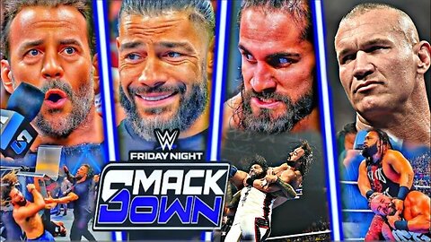 WWE SmackDown 21 March 2025 Highlights HD | Reigns, CM punk and Seth Rollins