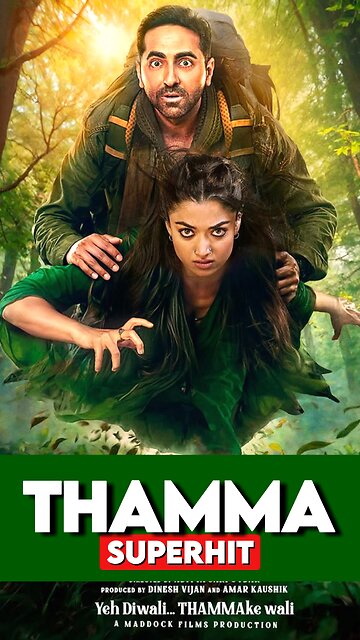 "Thamma Is on Another Level: Ayushmann x Nawaz = Goosebumps Guaranteed!"