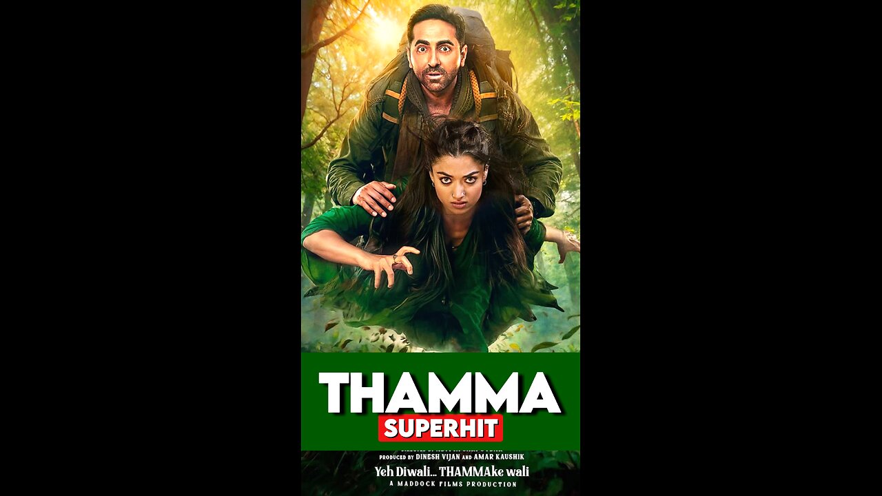 "Thamma Is on Another Level: Ayushmann x Nawaz = Goosebumps Guaranteed!"