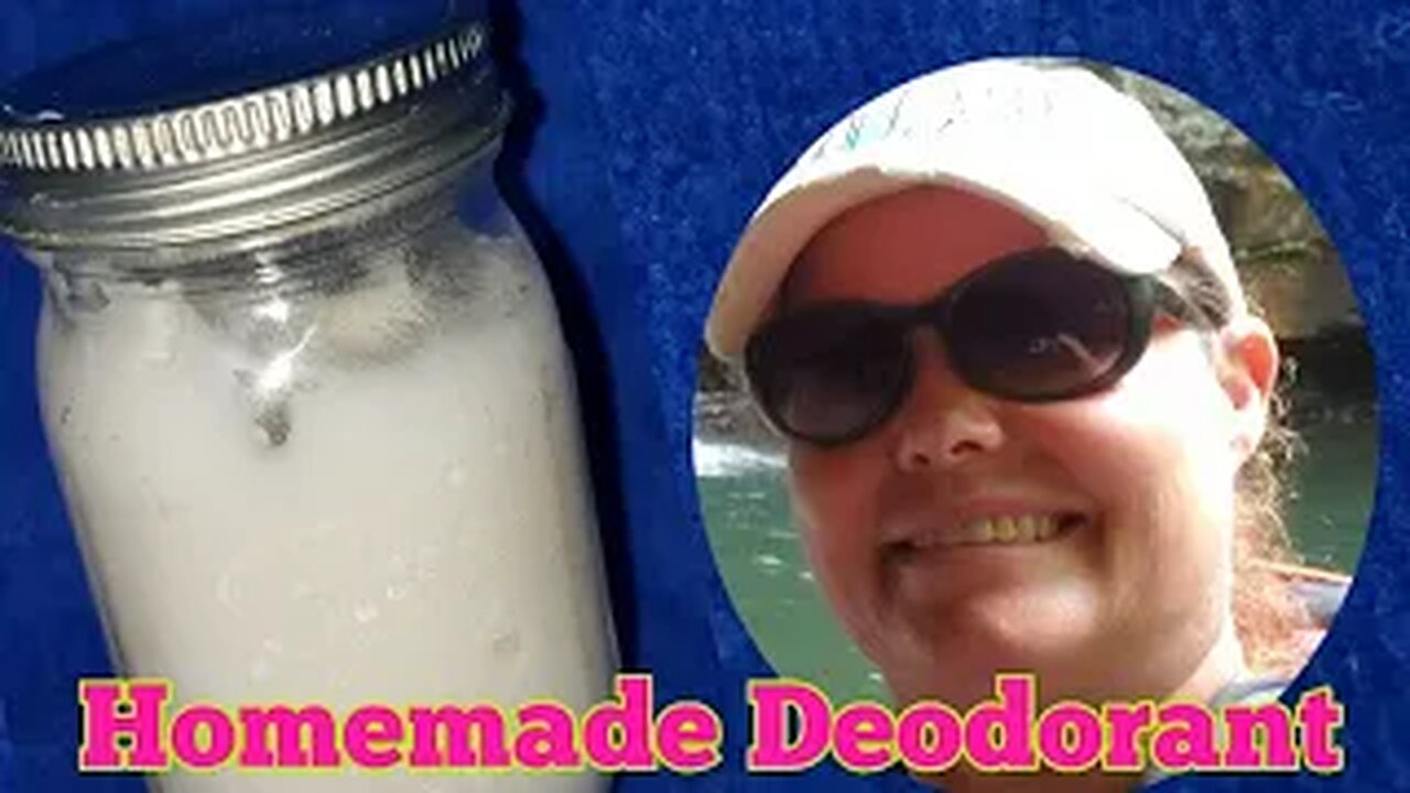 Homemade Deodorant - easy 3 ingredients