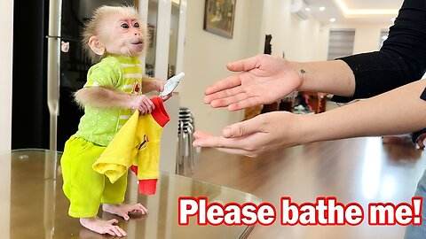 Lala Takes Clothes and Medicine Asking the Domestic Worker for Special Care !