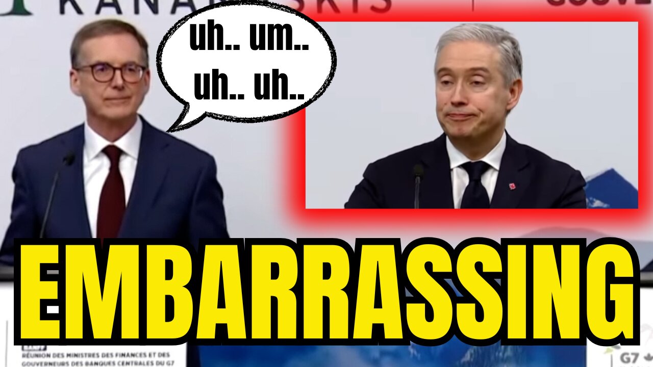 Liberal Minister Makes A Fool of Himself During G7 Summit! | CBC Analyst ADMITS EV Is Done For!