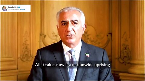 IRAN'S EXILED CROWN PRINCE REZA PAHLAVI PREDICTS REGIME COLLAPSE, RECLAIMING OF NATION 🔥