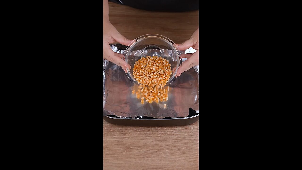 I learned a genius trick to make popcorn that everyone should know #cooking #Recipe #EasyRecipe