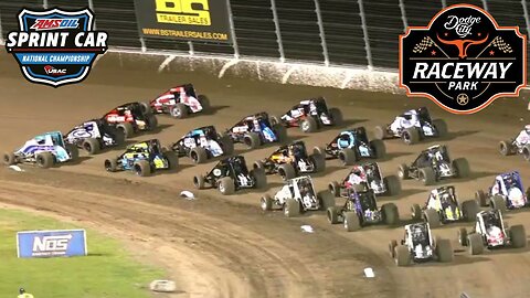 USAC AMSOIL National Sprint Cars At Dodge City Raceway Park (10/17/2025)