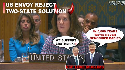 August 5, 2025: UN Ambassador, Dorothy Shea, Denounce Two-State Solution