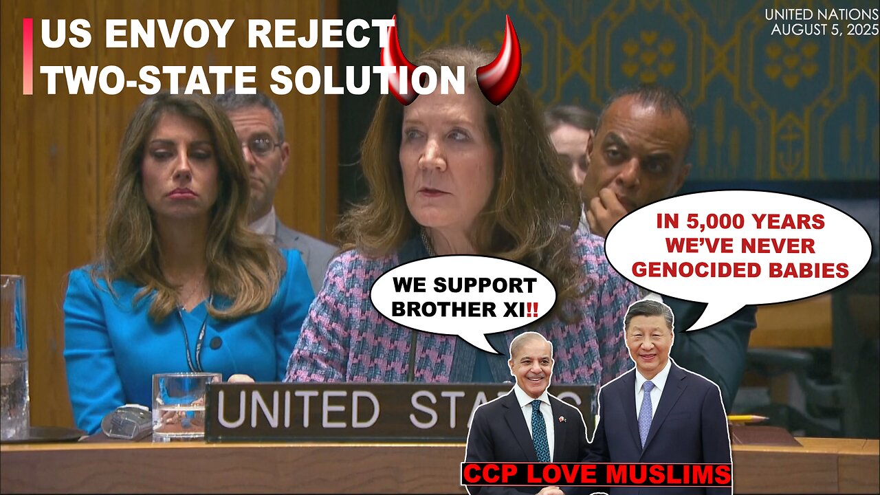 August 5, 2025: UN Ambassador, Dorothy Shea, Denounce Two-State Solution