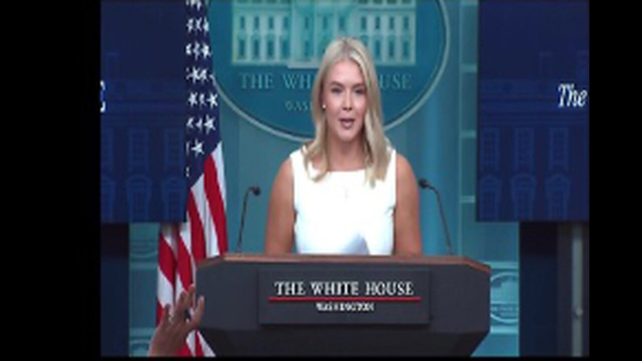 🇺🇸Press Secretary Karoline Leavitt Briefs Members of the Media, Aug. 19, 2025🇺🇸