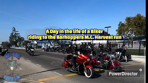 A Day in the life of a Biker riding to the Barhoppers M.C. Harvest run #theoutlawpreacher