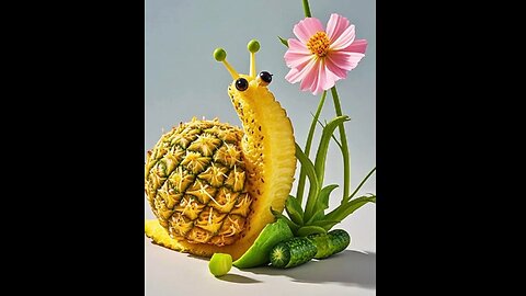 Unbelievable Fruit Art 🐌🍍 | Pineapple Snail That Will Blow Your Mind!