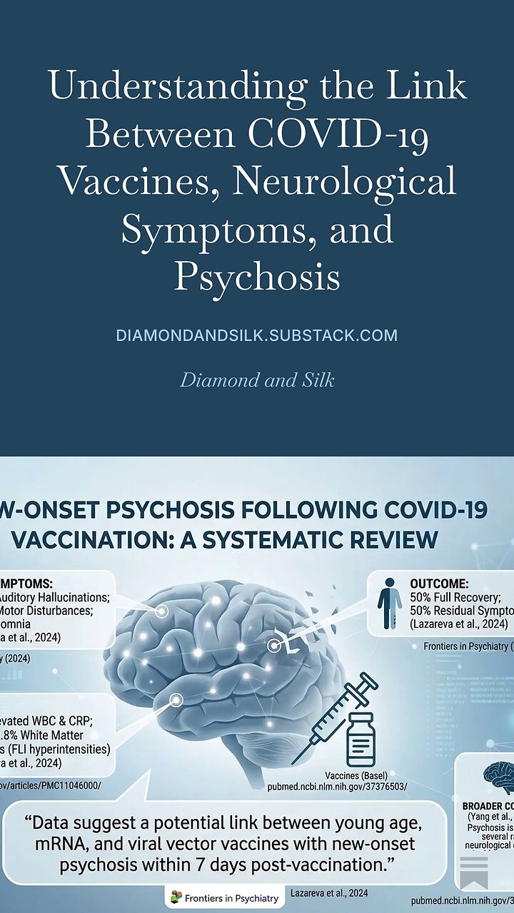 ๐จ MEDICAL ALERT: COVID Vaccines & Sudden Psychosis ๐ง thumbnail