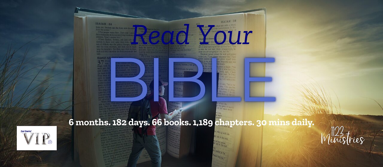 Read Your Bible 2025 | Dr. Zari Banks | Apr. 3, 2025