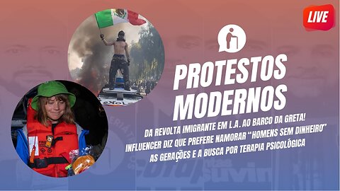 🔴Protestos Modernos, Influencer prefere Homens Pobres, Gerações e Terapia | Millennials Geriátricos