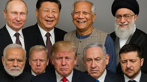 "The West Weeps, The East Smiles!" "Rise of a New Global Power"