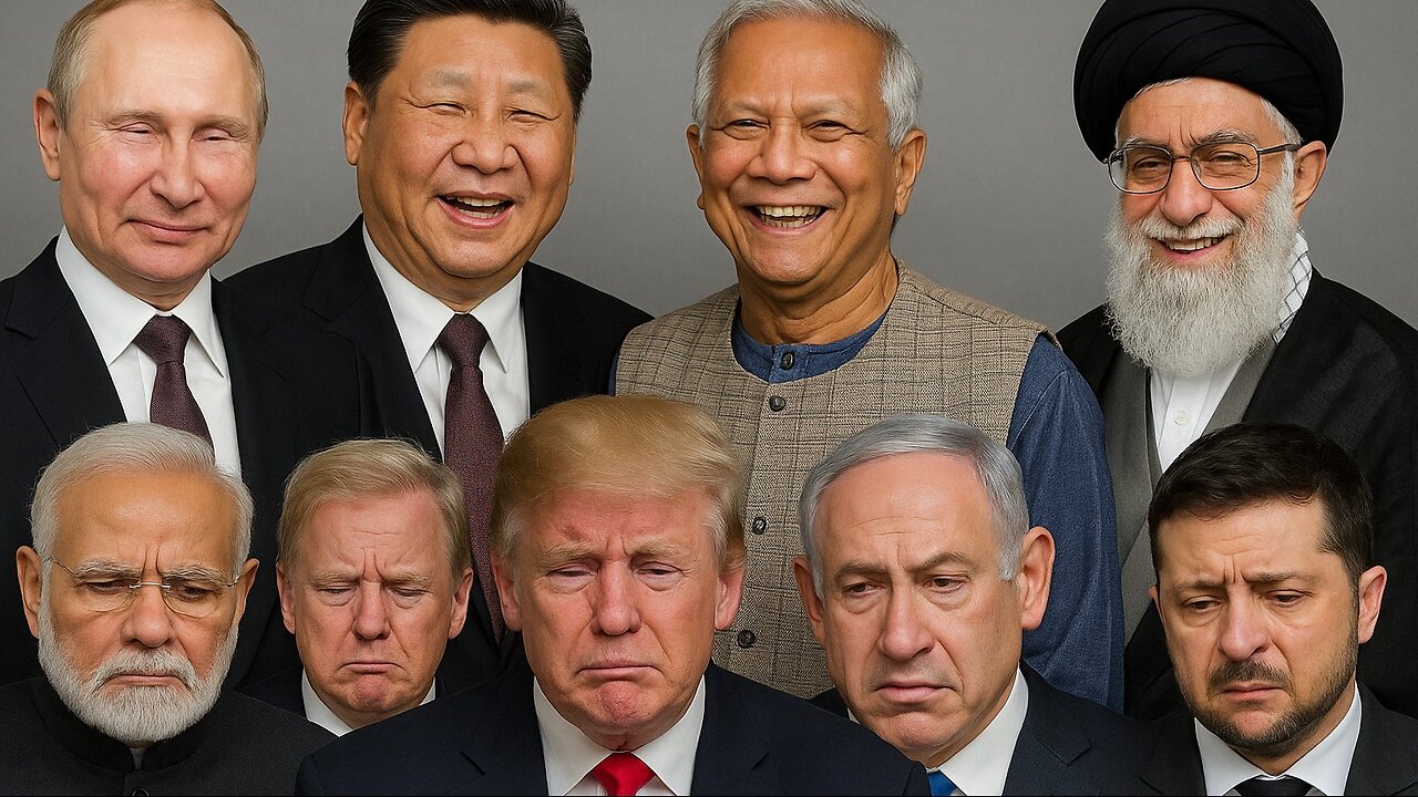 "The West Weeps, The East Smiles!" "Rise of a New Global Power"