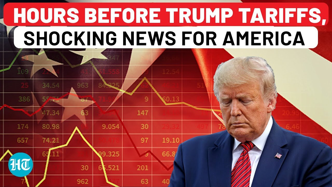 Trump To Suspend Sweeping Tariffs? Shocking News For America Hours Before Announcement |US Recession