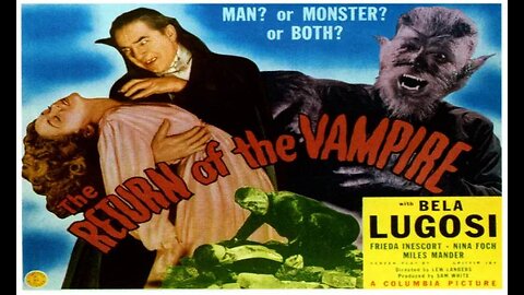 The Return Of The Vampire (Movie Trailer) 1943