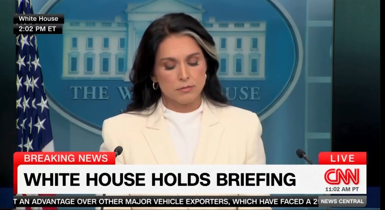 Fake News CNN cuts away just as Tulsi outlines Obama's Involvment