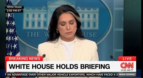 Fake News CNN cuts away just as Tulsi outlines Obama's Involvment