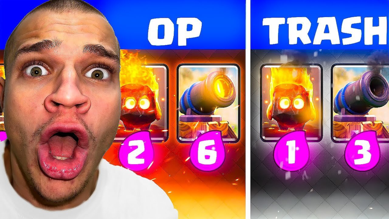 What If Clash Royale NEVER Changed Elixir Costs JYNXZI REACTS