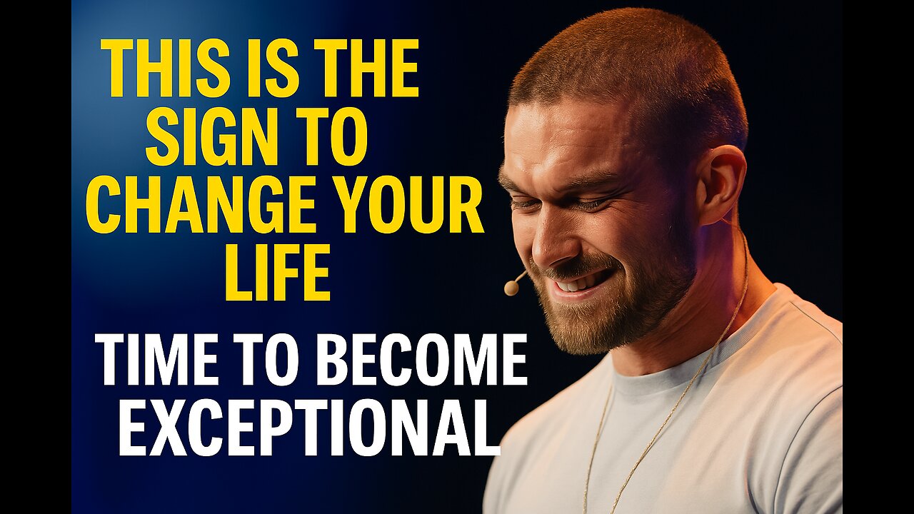 This Is The Sign For To Change Your Life | Time To Become Exceptional #BeastMode #Motivation