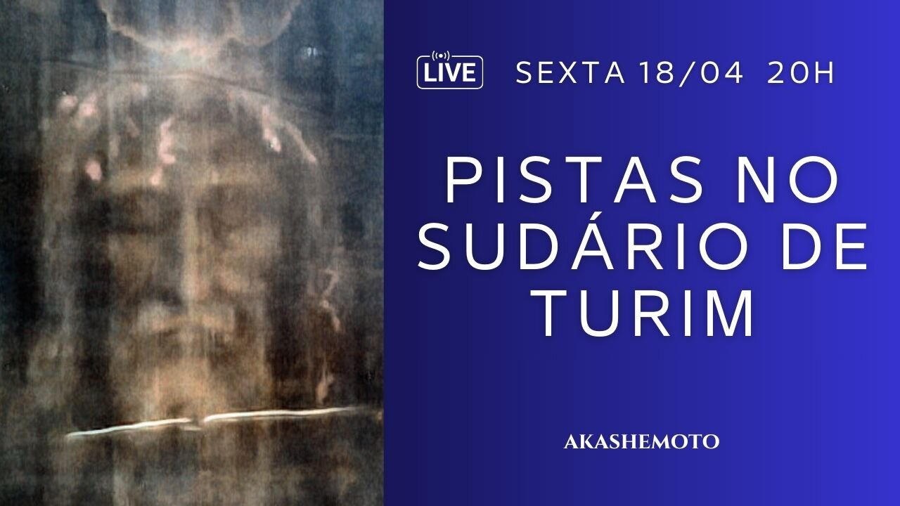 Pistas no Sudário de Turim | Live 18 abr 2025