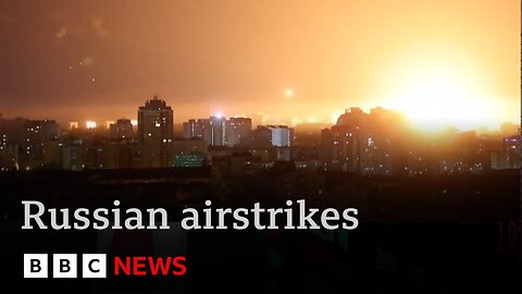 Trump makes rare criticism of Russia after deadly airstrikes on Ukraine capital | BBC News