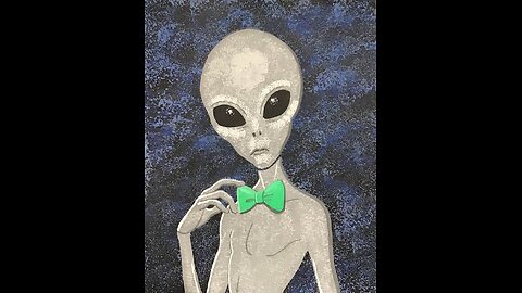 In the Studio: Slim Jim #alienart