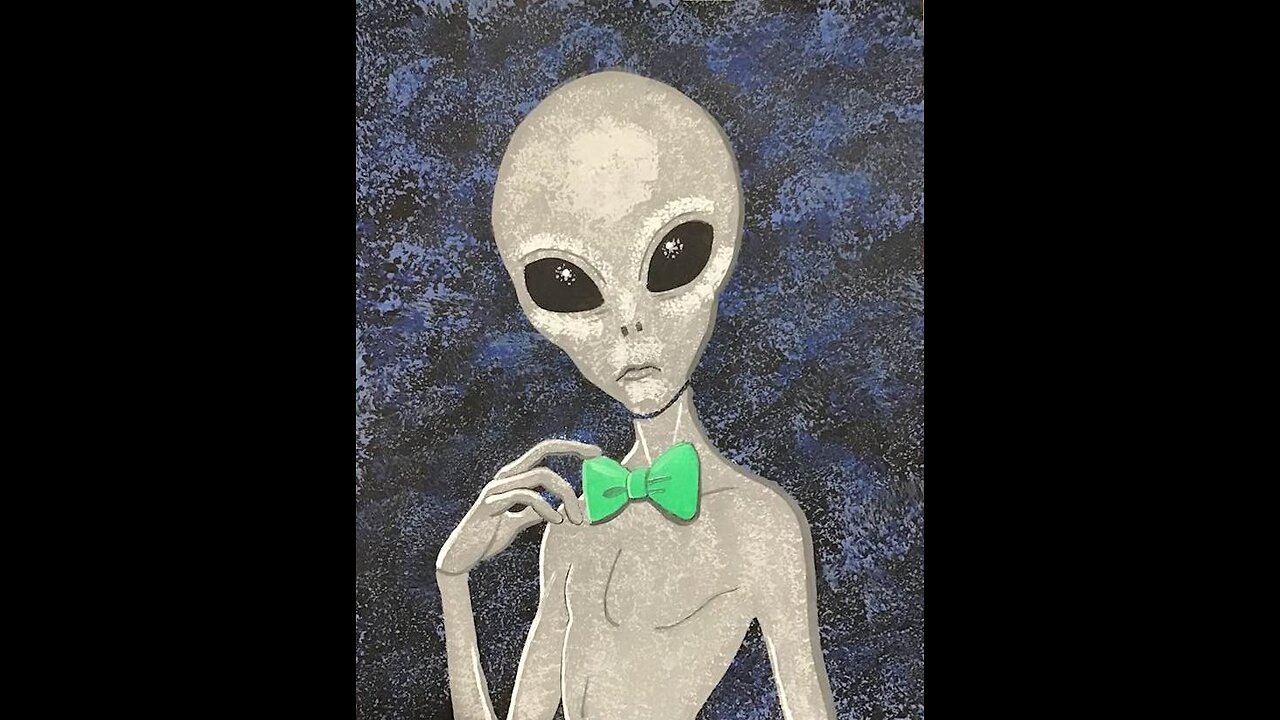 In the Studio: Slim Jim #alienart