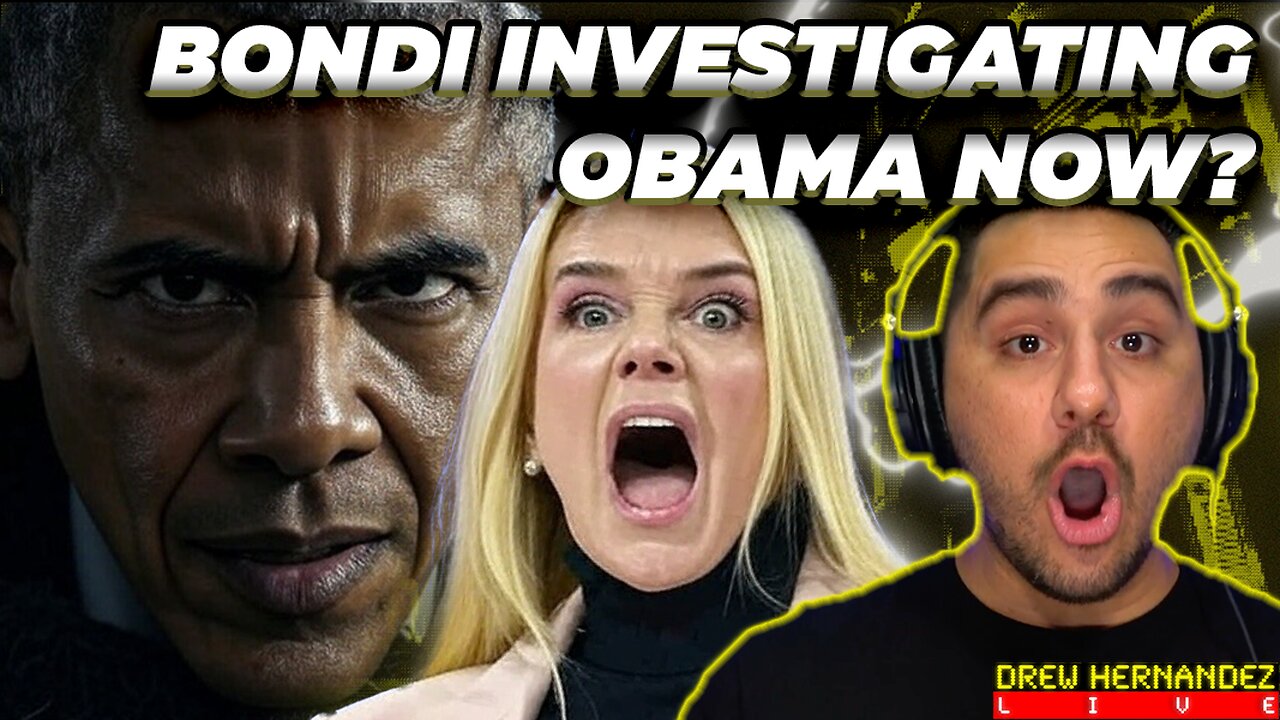MIKE JOHNSON SAYS TRUMP CONCERNED EPSTEIN FILES MANIPULATED & BONDI INVESTIGATING OBAMA NOW?